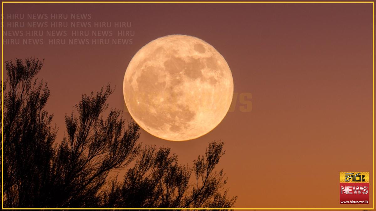 ‘Super moon’ visible on Vap full moon day
