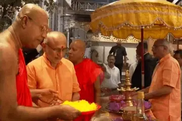 ඉන්දීය උප ජනාධිපති ගංගාරාමයට