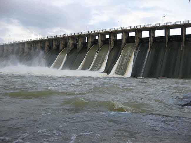 16 major Reservoirs release water amid heavy rainfall