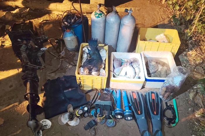 Navy nabs 23 fishermen during raids to crack down on illegal fishing