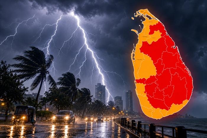 Severe lightning advisory : Red alerts issued for 16 districts
