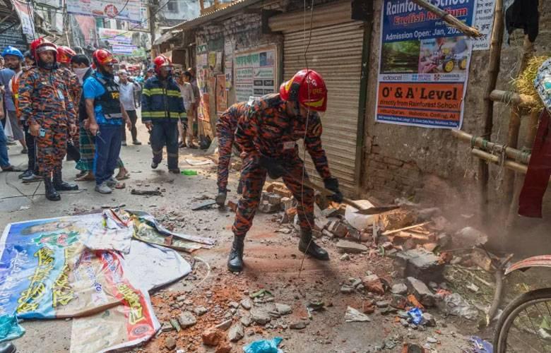 බංග්ලාදේශයට බලපෑ රික්ටර් මාපකයේ 5.5 ක ප්‍රභල භූ කම්පනයක් හේතුවෙන් පස් දෙනෙකු ජිවිතක්ෂයට