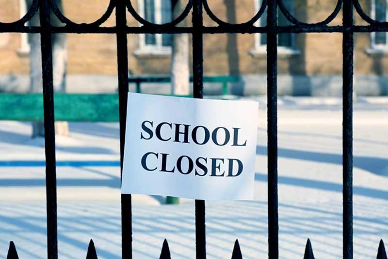 තද වැසි නිසා මධ්‍යම සියලු පාසල් 19 සිට 28 තෙක් වසා තැබෙයි