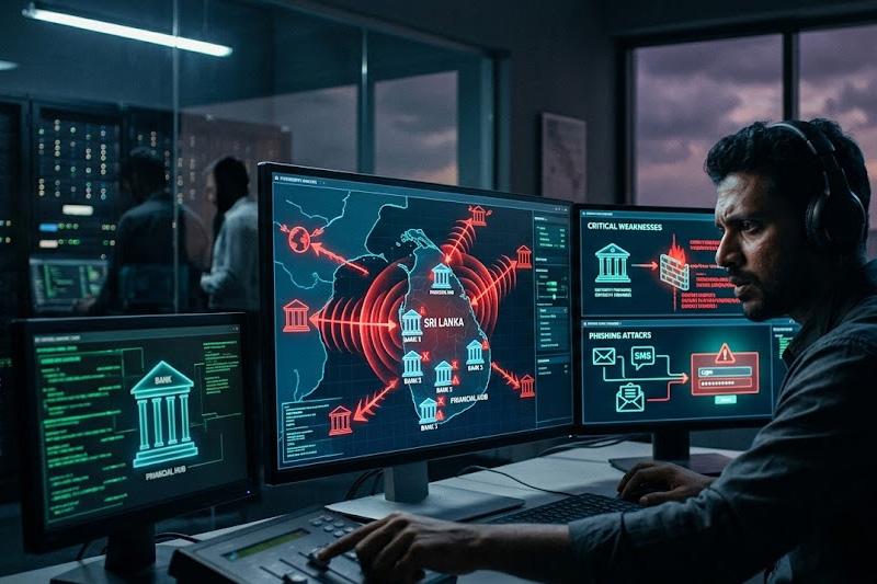Massive cyberattack wave exposes critical weaknesses in Sri Lanka’s banks