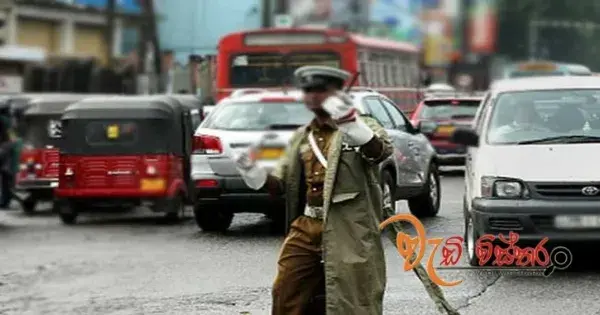 කොළඹ - මීගමුව පාරේ වාහන ධාවනය සීමා කිරීමක් ගැන පොලිසියෙන් දැනුම්දීමක්