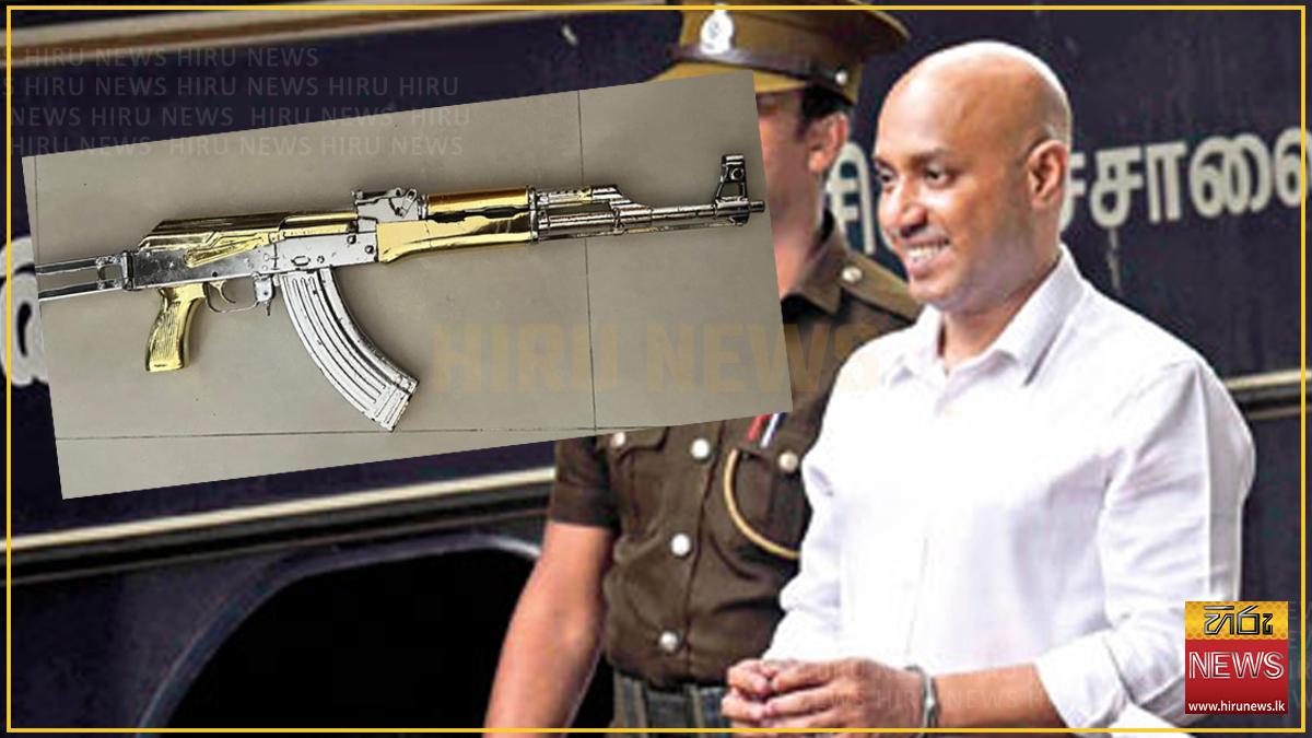 Duminda Dissanayake named as a suspect in the gold-plated firearm case again