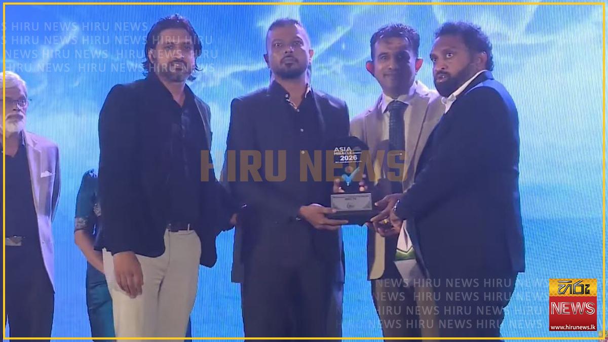 Hiru media network wins big at Asia Miracle Awards 2026