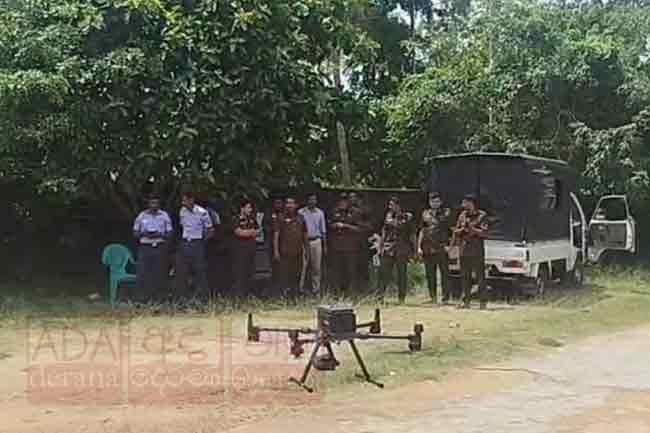ඩෙංගු සොයා වාද්දුවේ දී ඩ්රෝන මෙහෙයුමක්