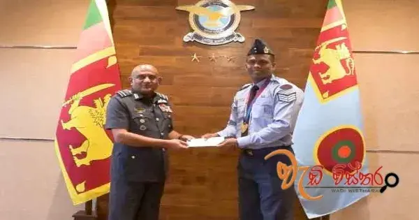 රුමේෂ් තරංගට ගුවන් හමුදාවෙන් උසස්වීමක්