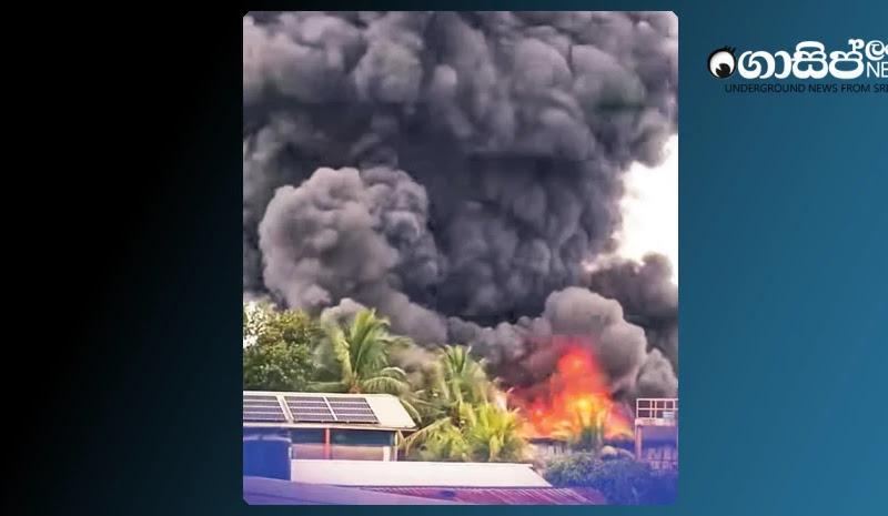 විදුලි පංකාවෙන් ආ ගිනි ගැනීම තිනර් නිසා පැතිරුණා - 5 ක් මරුදුටු හෙල්මට් කම්හල් ගින්න