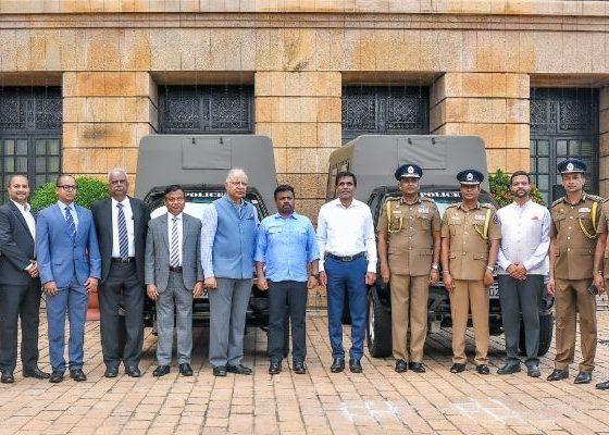 India gifts 134 cabs to Sri Lanka Police