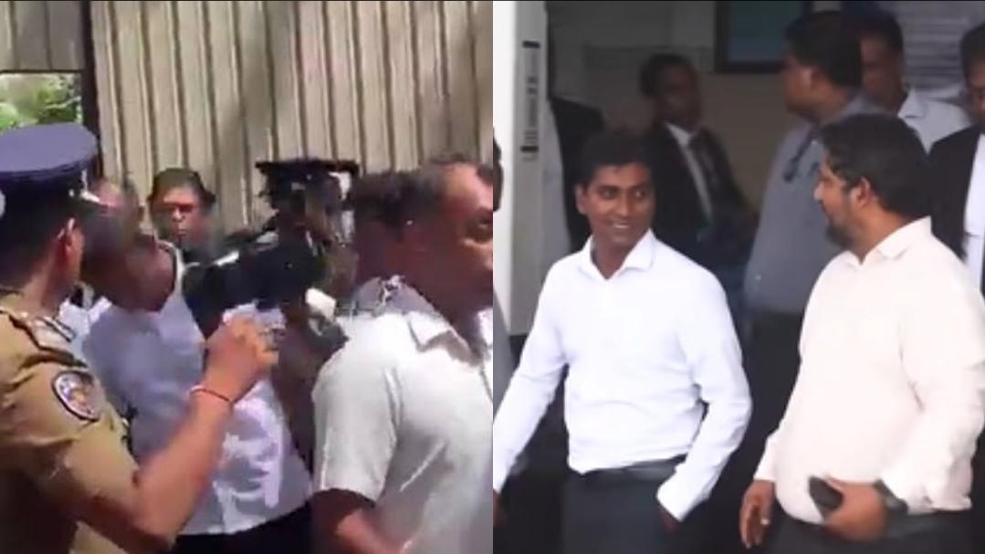 “I did not hit him”: News1st cameraman denies hitting Ranil’s security officer