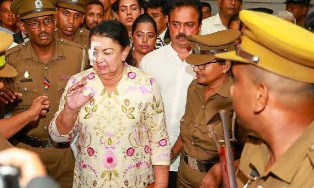 Shiranthi held under special security at Magazine Prison