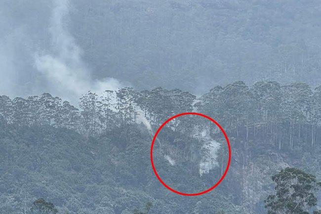 ශ්රීපාද රක්ෂිතයේ ගින්නක්