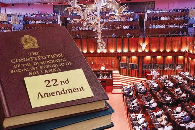 22A passed with 158 votes in favour