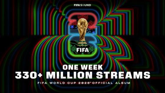 The world is dancing to the FIFA World Cup 2026™ as FIFA Sound ignites a global music movement and climbs the world’s charts
