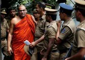 ඥානසාර හිමි අත්අඩංගුවට .