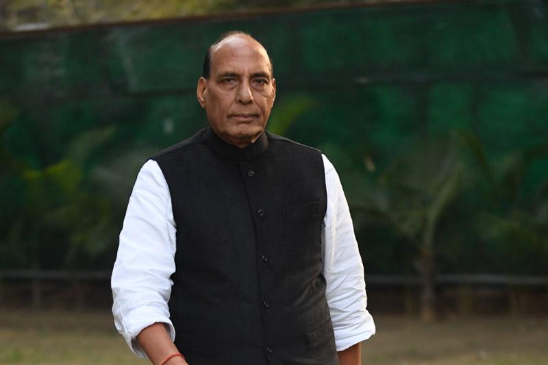 Indian defence minister Rajnath Singh here tomorrow